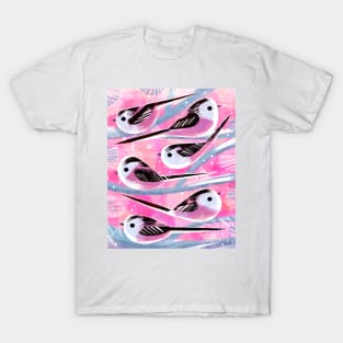 Long Tailed Tits T-Shirt